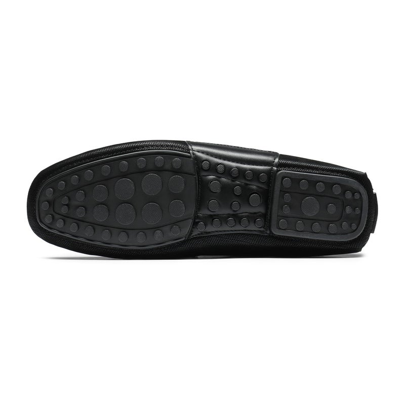 Bruno Marc Men's Driving Penny Loafers Casual Moccasins Shoes,Size 9,Black - Image 3